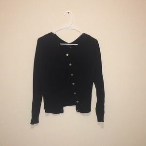 JCPenney Cardigan with Gold Buttons